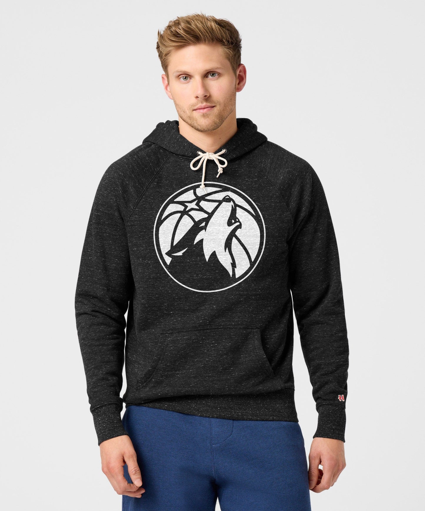 Minnesota Timberwolves Blacktop Logo Hoodie