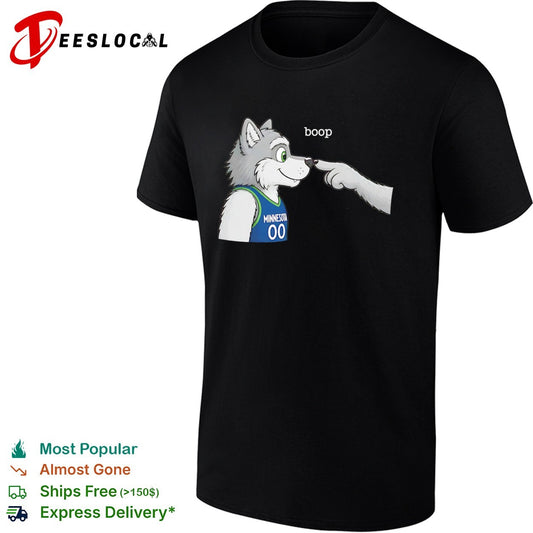 Minnesota Timberwolves NBA Boop Mascot Cartoon shirt