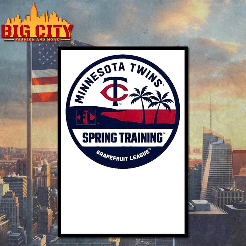 Minnesota Twins Spring Training Cactus League 2026 logo Shirt
