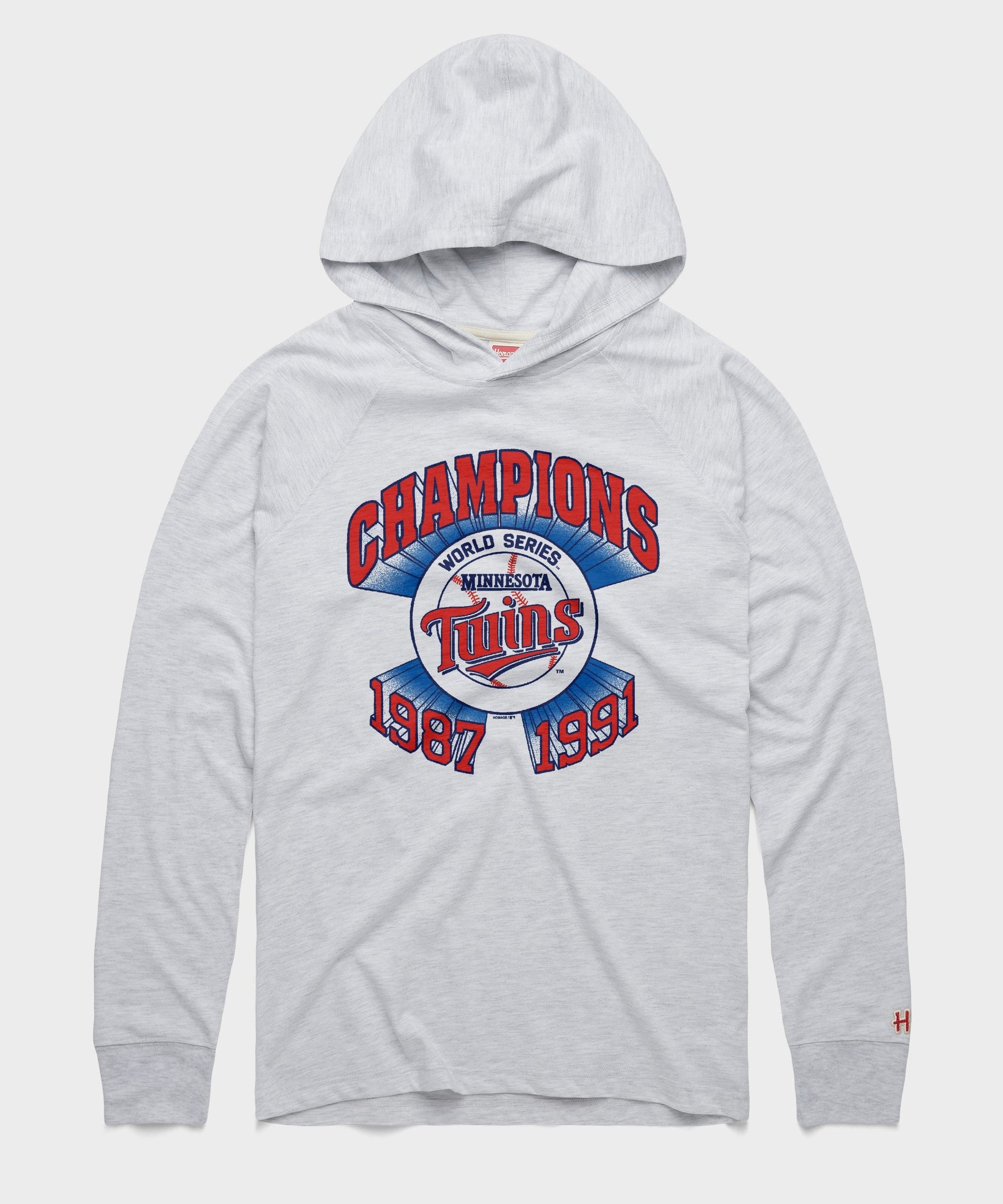 Minnesota Twins World Series Champs Lightweight Hoodie