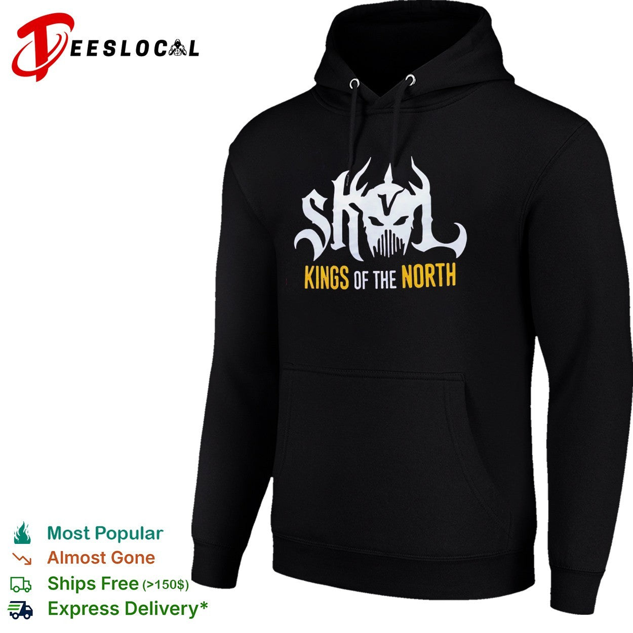 Minnesota Vikings Skol Kings of the North NFL Football shirt