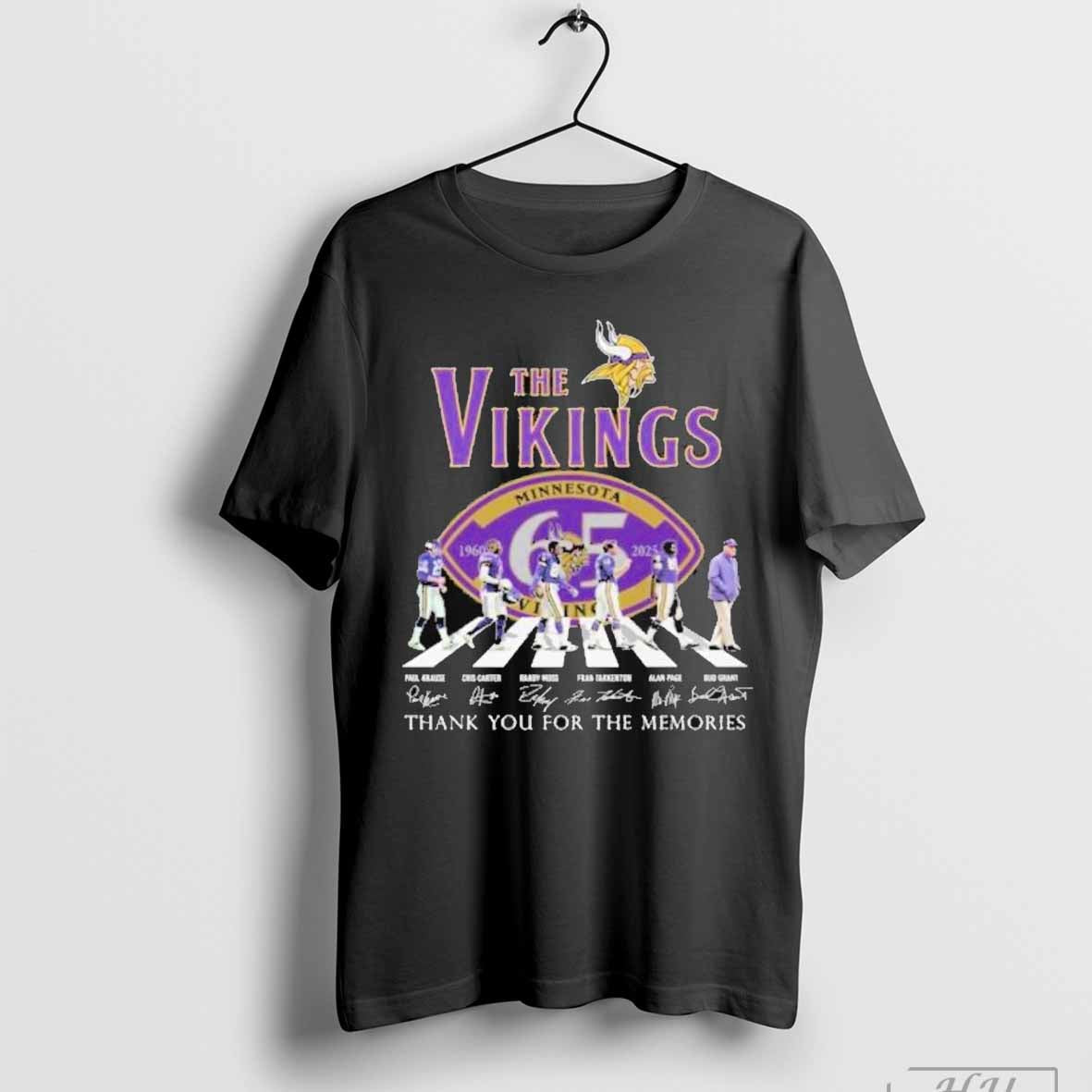 Minnesota Vikings The Legends Of Vikings Football 65 Years Of Memories - clothing by TeeHivey.com