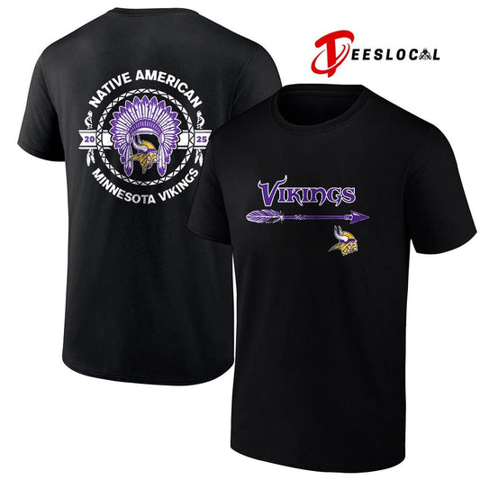 Minnesota Vikings native American Indigenous peoples day graphic shirt
