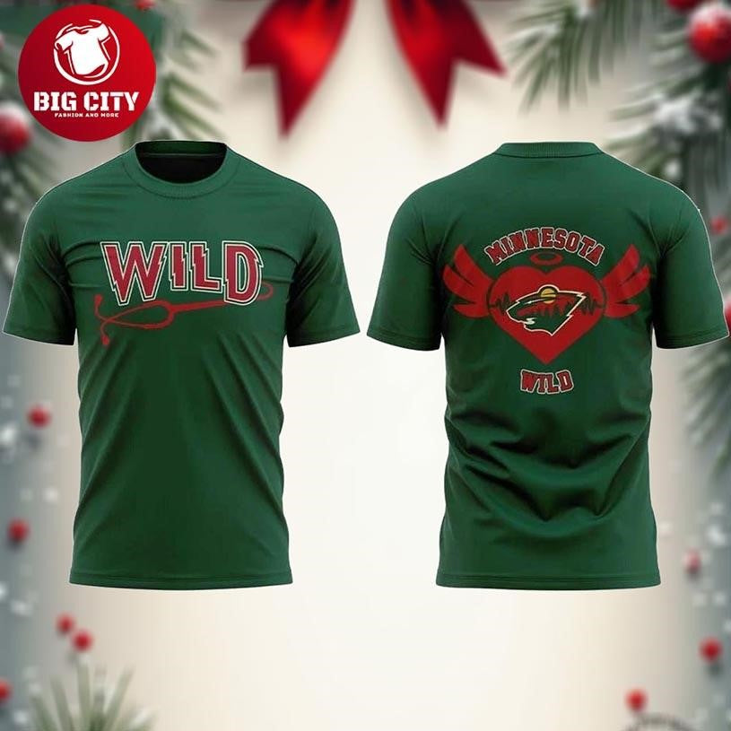 Minnesota Wild x Healthcare Night 2026 Thank You Two Sided Shirt