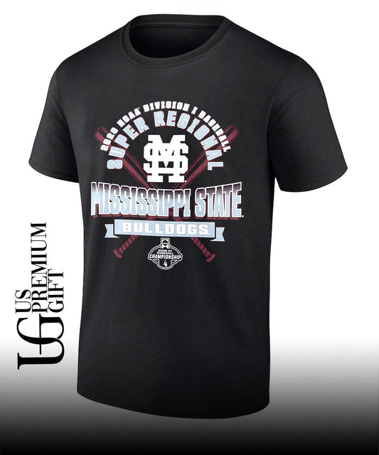 Mississippi State Bulldogs 2026 NCAA Division I Baseball Super Regional shirt