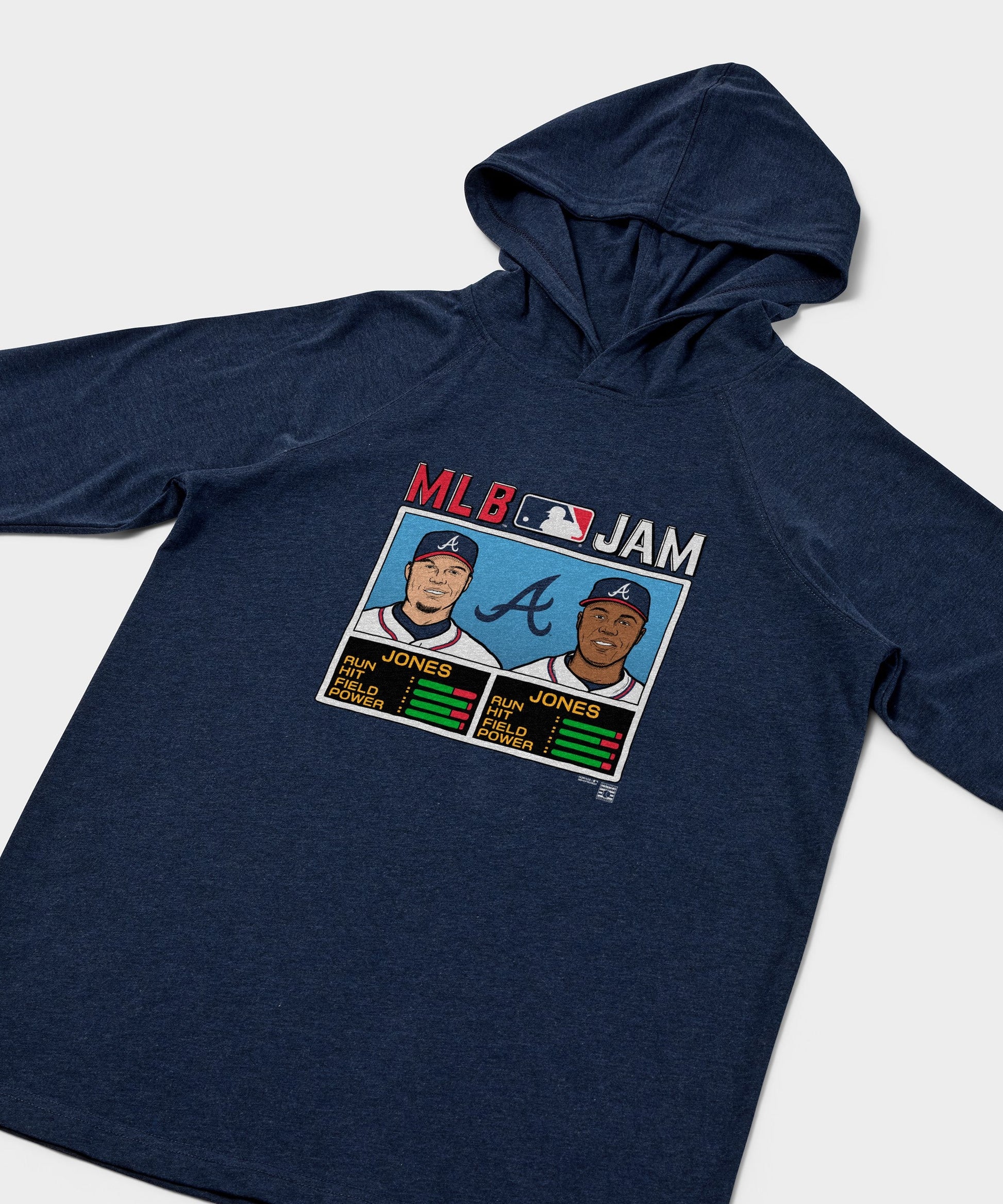 MLB Jam Braves Jones and Jones Lightweight Hoodie