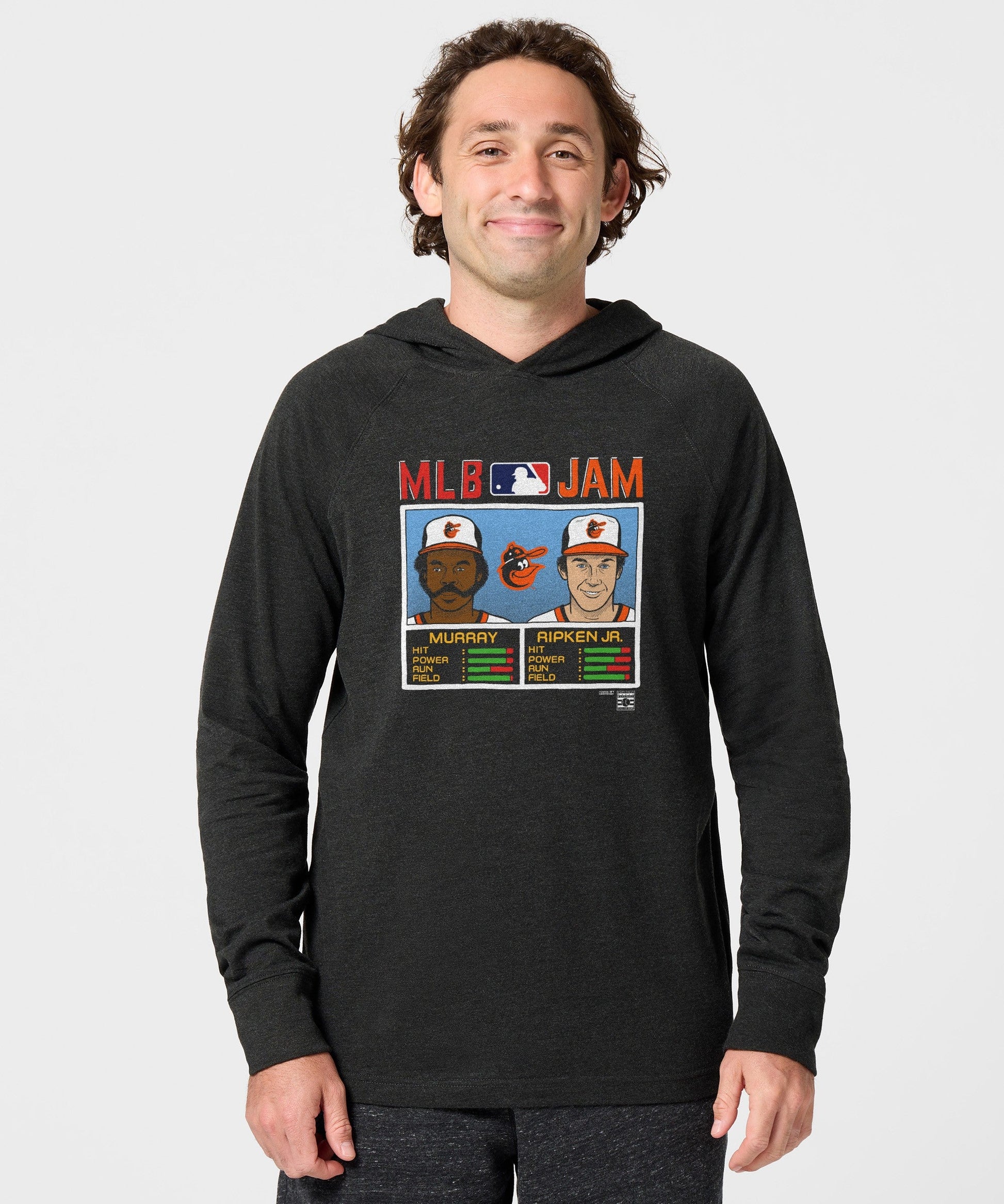 MLB Jam Orioles Murray And Ripken Jr. Lightweight Hoodie