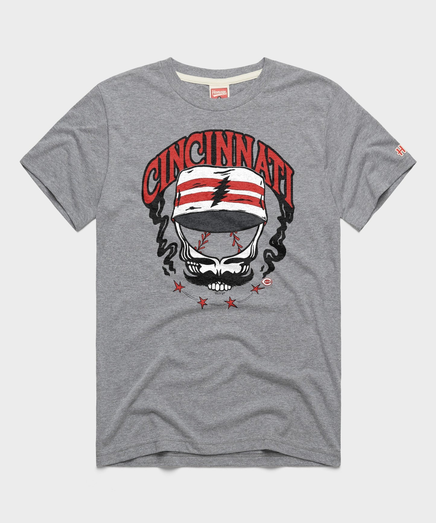MLB x Grateful Dead x Reds Skull