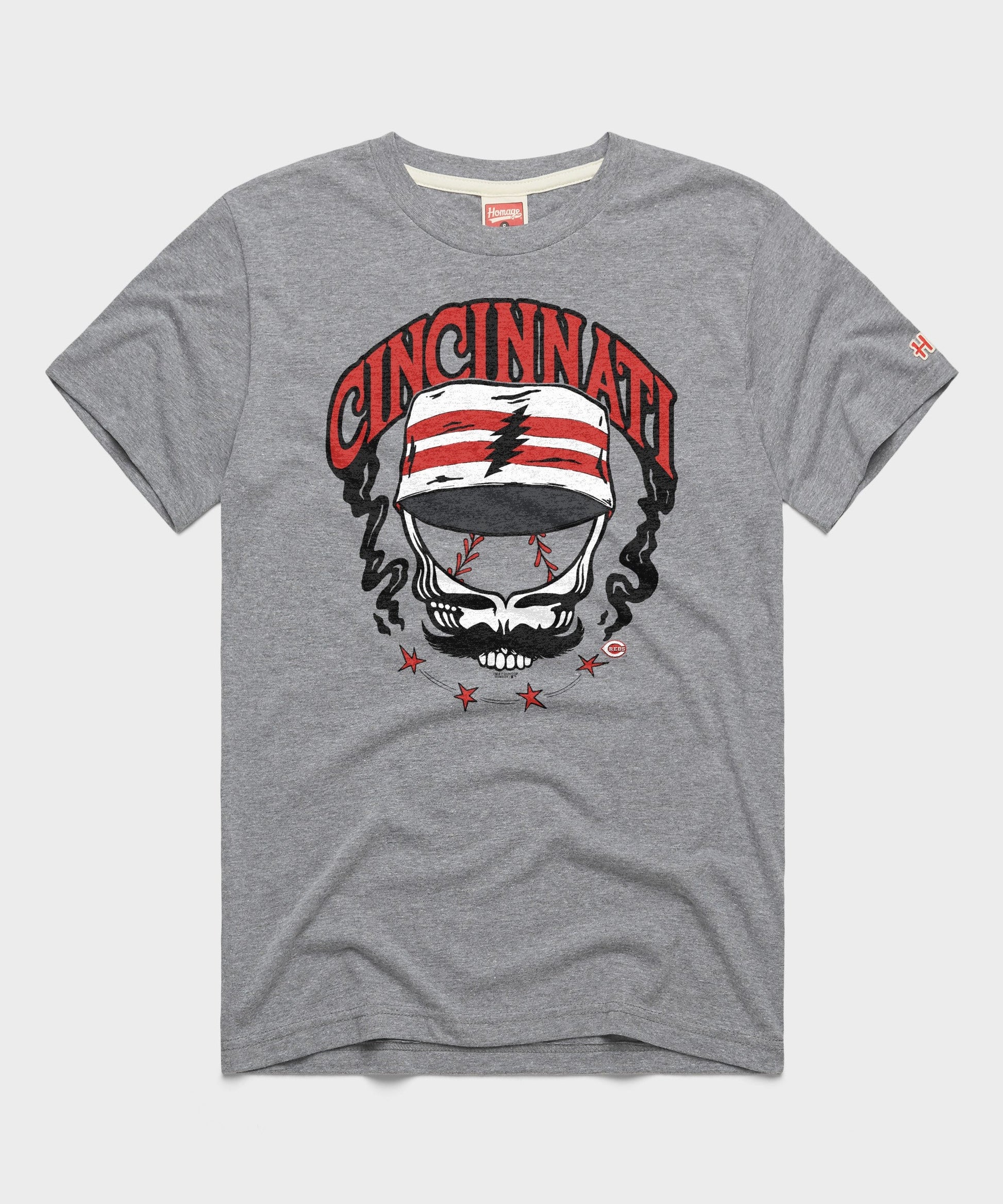 MLB x Grateful Dead x Reds Skull