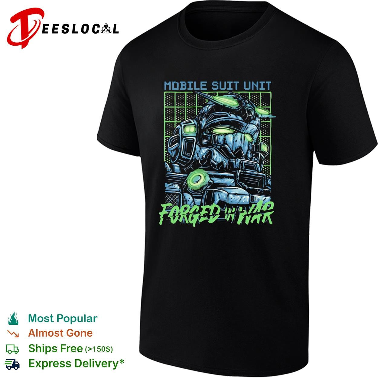 Mobile Suit Unit Forged In War shirt