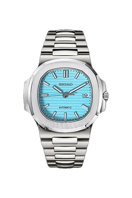 Mod Nautilus Silver Tiffany Blue