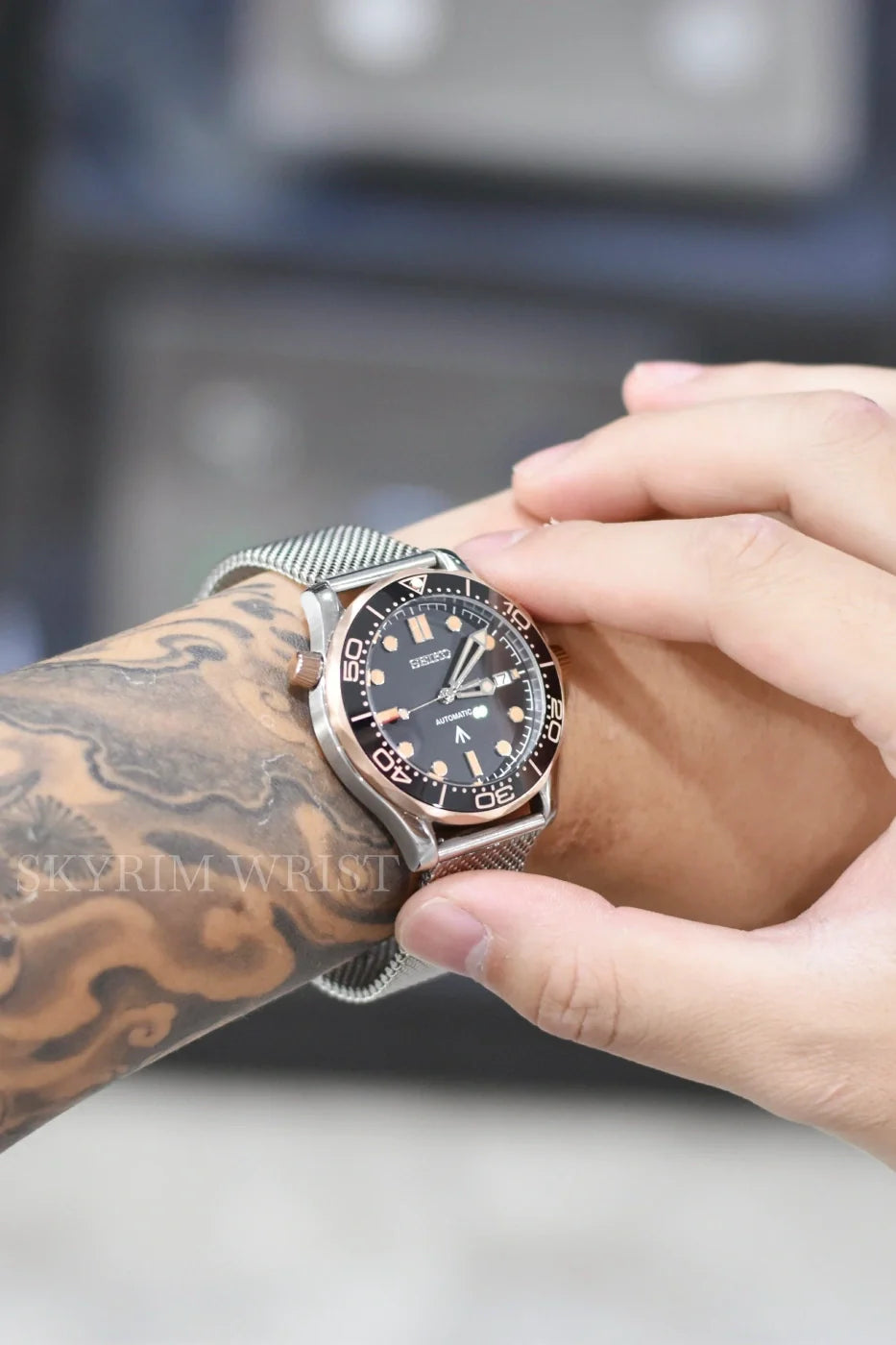 Mod Seamaster VII Rose Gold