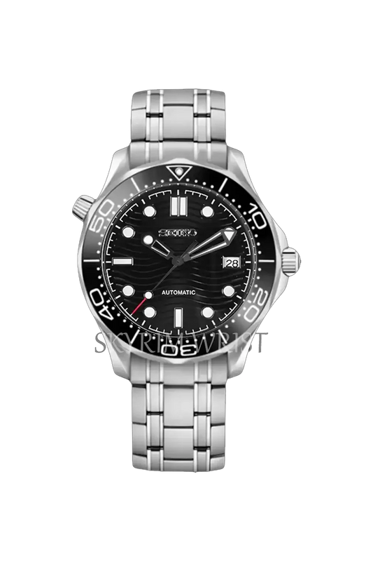 Mod Seamaster Silver Black