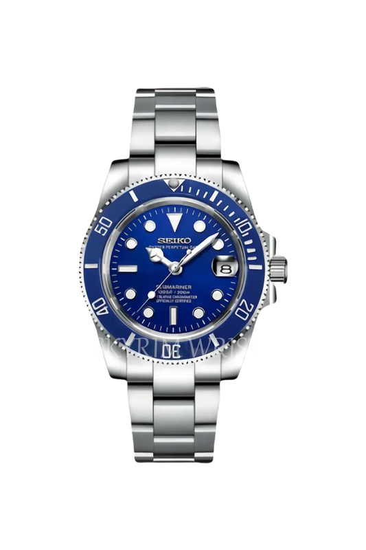 Mod Submariner Blue
