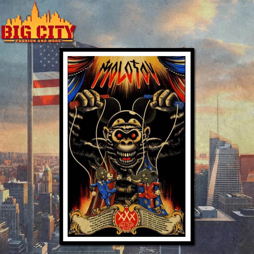 Molotov USA 2026 Tour Poster Shirt