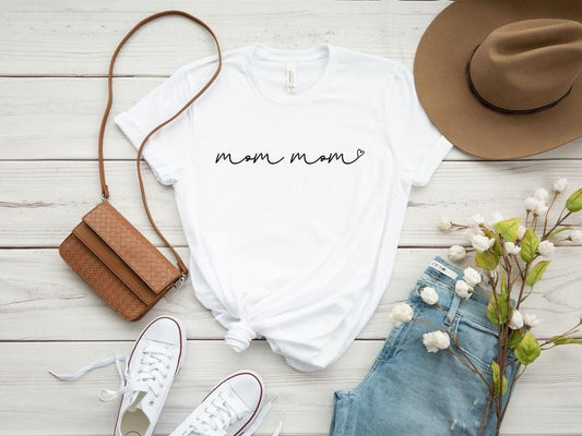 Mom Mom Shirt For Grandma Mom Mom Gifts From Grandchildren Mom Mom Grandma Shirt Grandma Gifts Favorite Mom Shirt Mom Mom To Be Shirt TK43GN