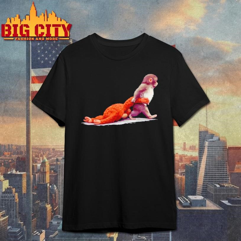 Monkey Punch Baby Graphic Little Punch Big Love Shirt