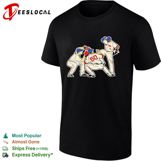 Mookie Betts Jalen Brunson Karl Anthony Towns Boston Red Sox shirt