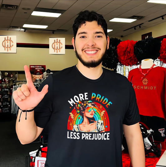 More Pride Less Prejudice LGBTQ Equality shirt