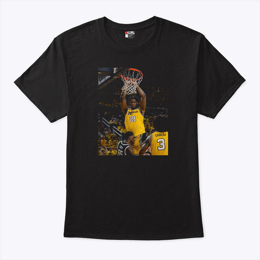 Morez Johnson Dunk Basketball T Shirt