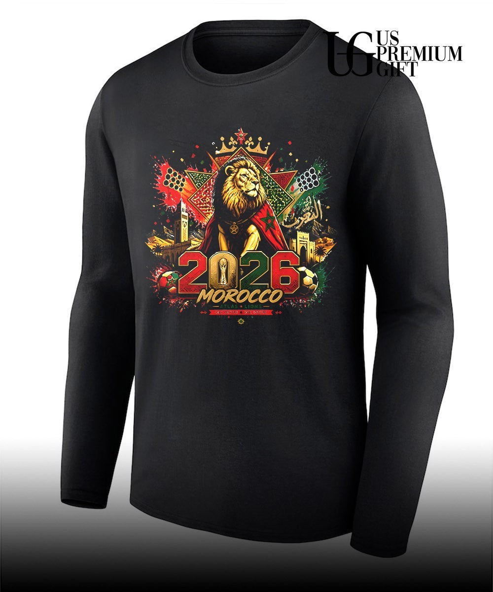 Morocco 2026 Atlas Lions One Nation One Dream One Goal World Cup 2026 shirt