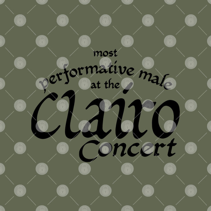 Most Performative Male At The Clairo Concert T Shirt