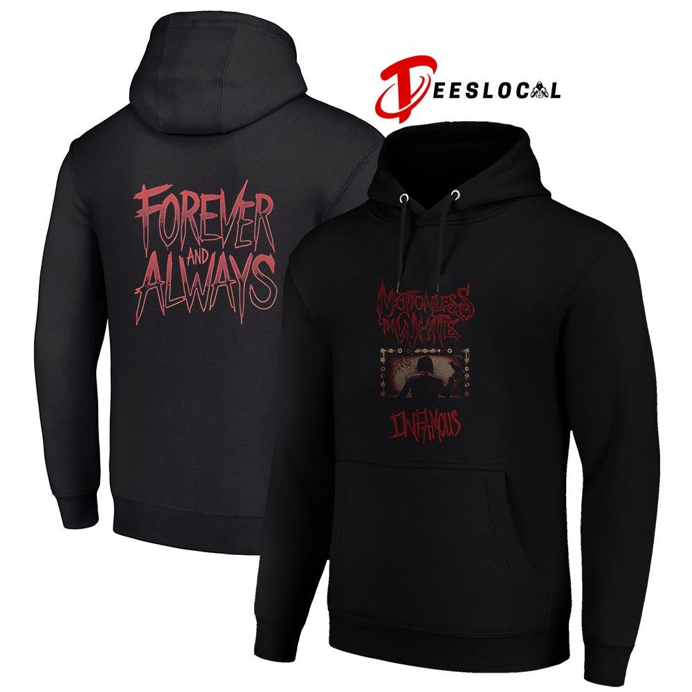 Motionles in white infamous forever and always graphic shirt