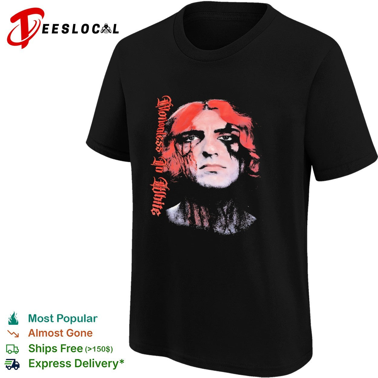 Motionless in White Chris Motionless Band Portrait Face shirt