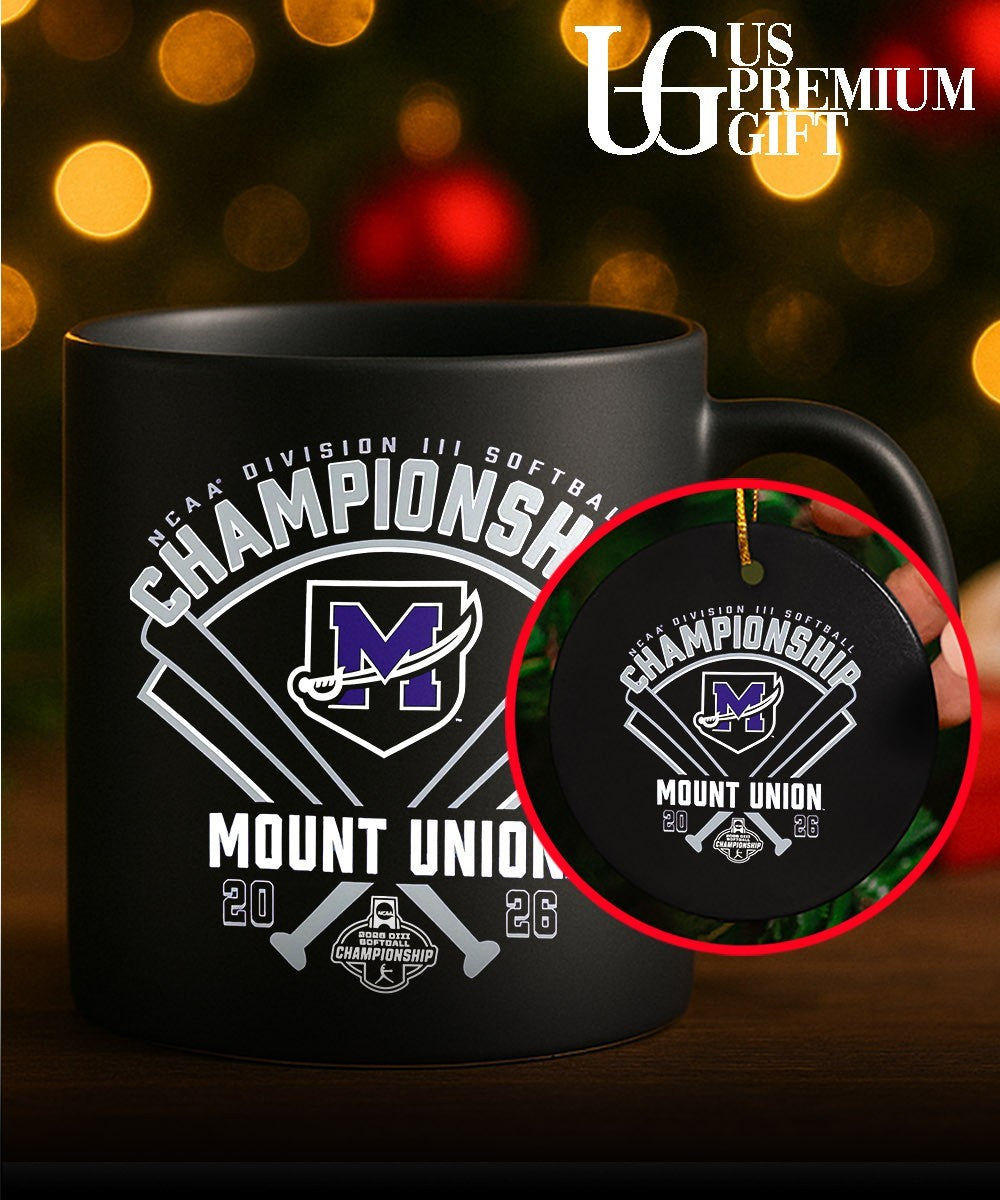 Mount Union Purple Raiders NCAA Division III Softball Championship 2026 shirt