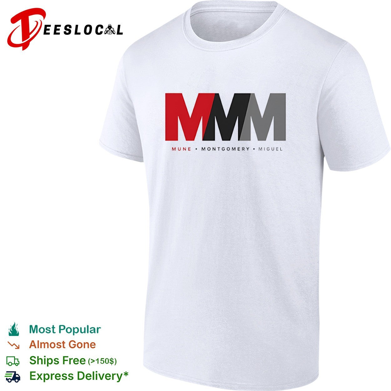 Mune Montgomery Miguel MMM Logo shirt