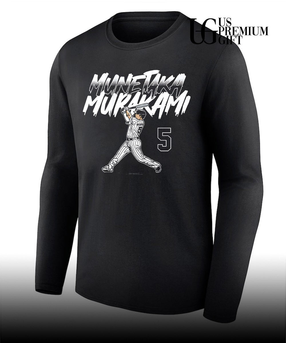 Munetaka Murakami Chicago White Sox baseball Slugger Swing shirt
