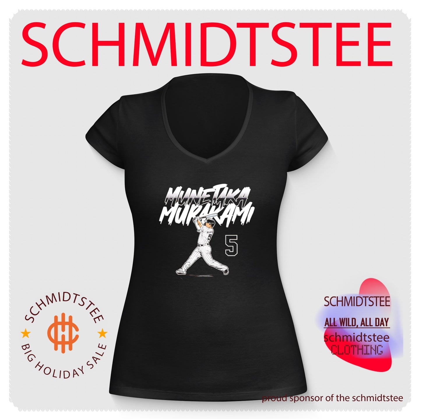Munetaka Murakami Swallows Slugger Swing Chicago White Sox shirt
