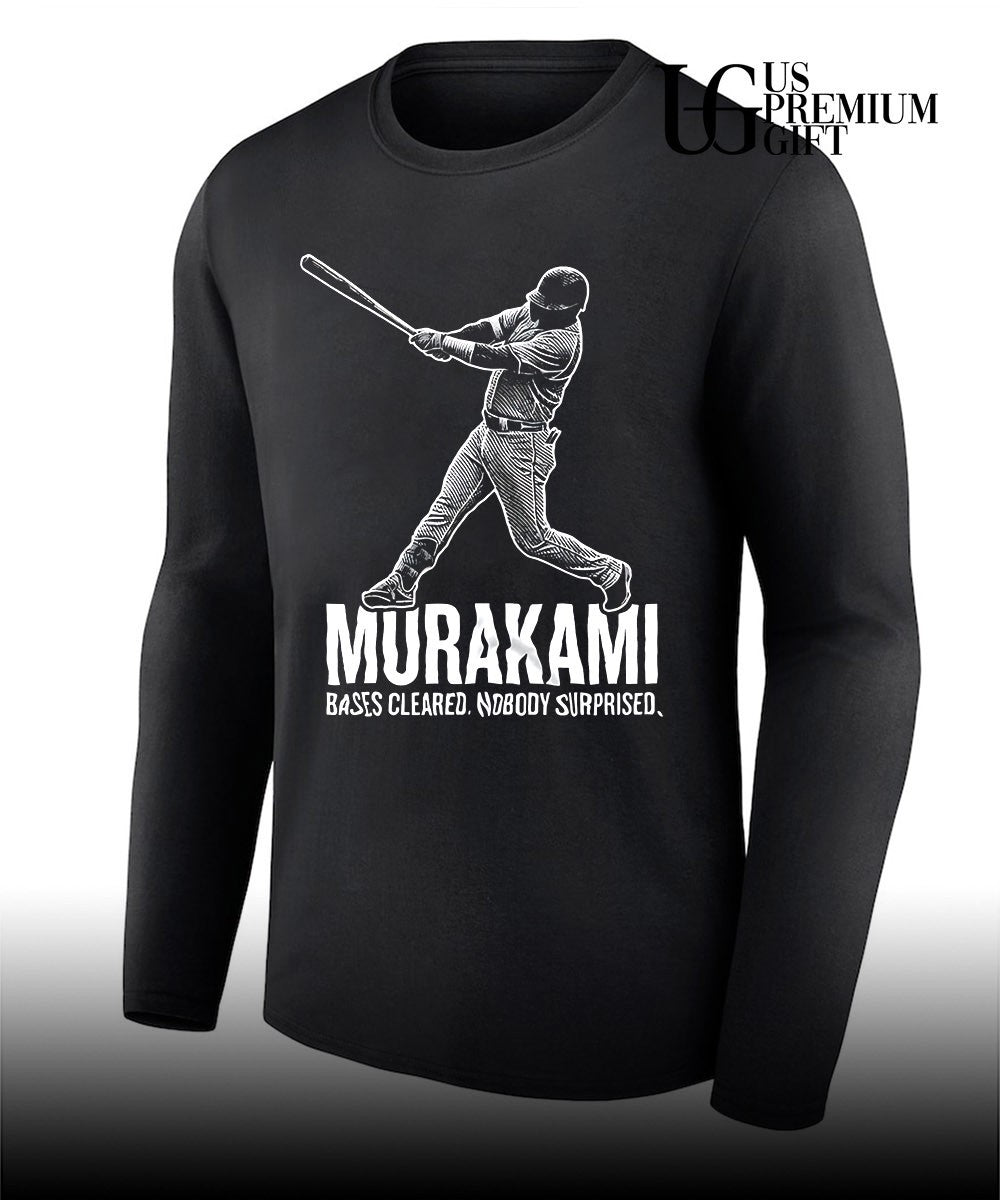 Munetaka Murakami baseball Murakami bases cleared nobody surprised shirt