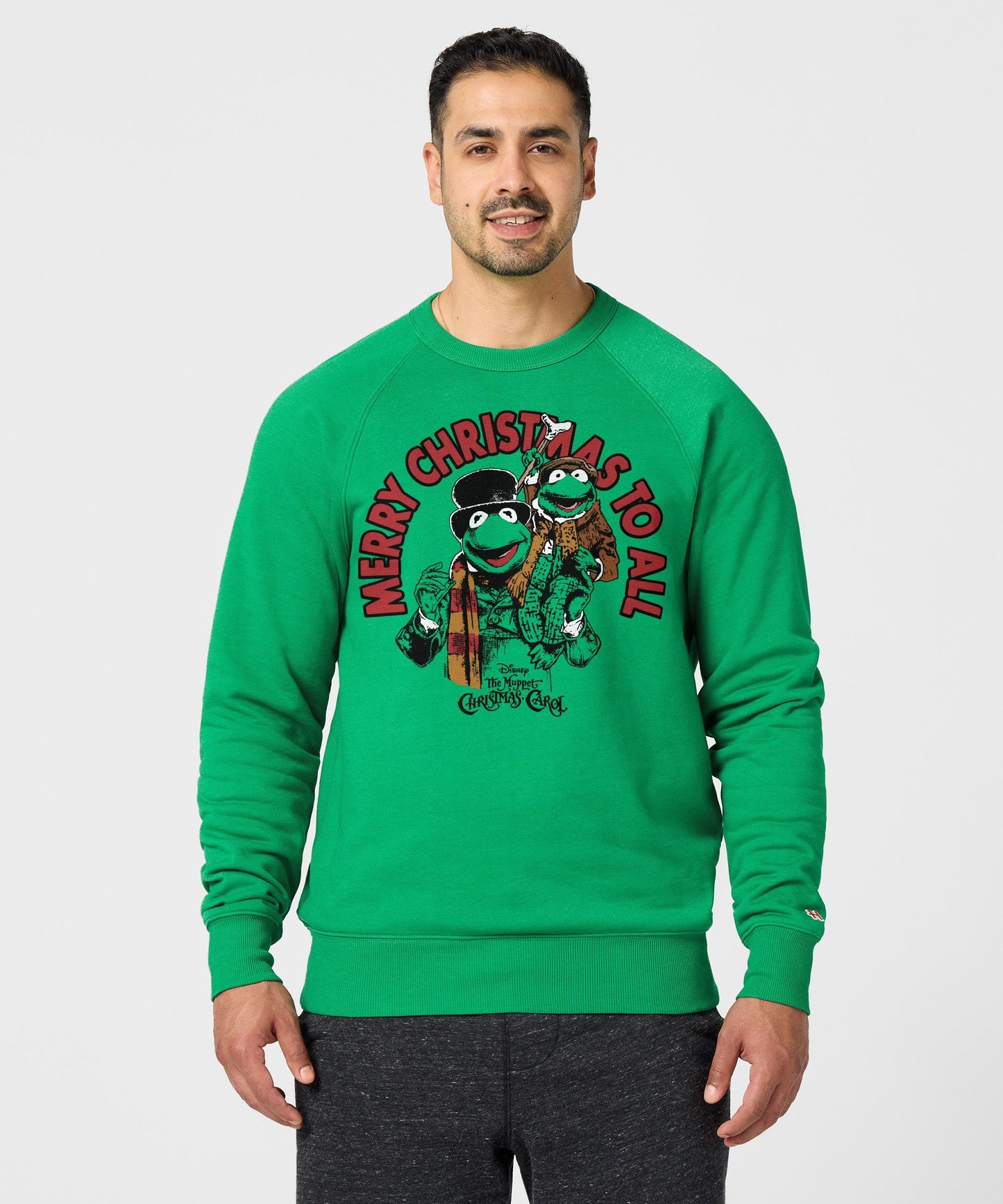 Muppets Merry Christmas To All Crewneck