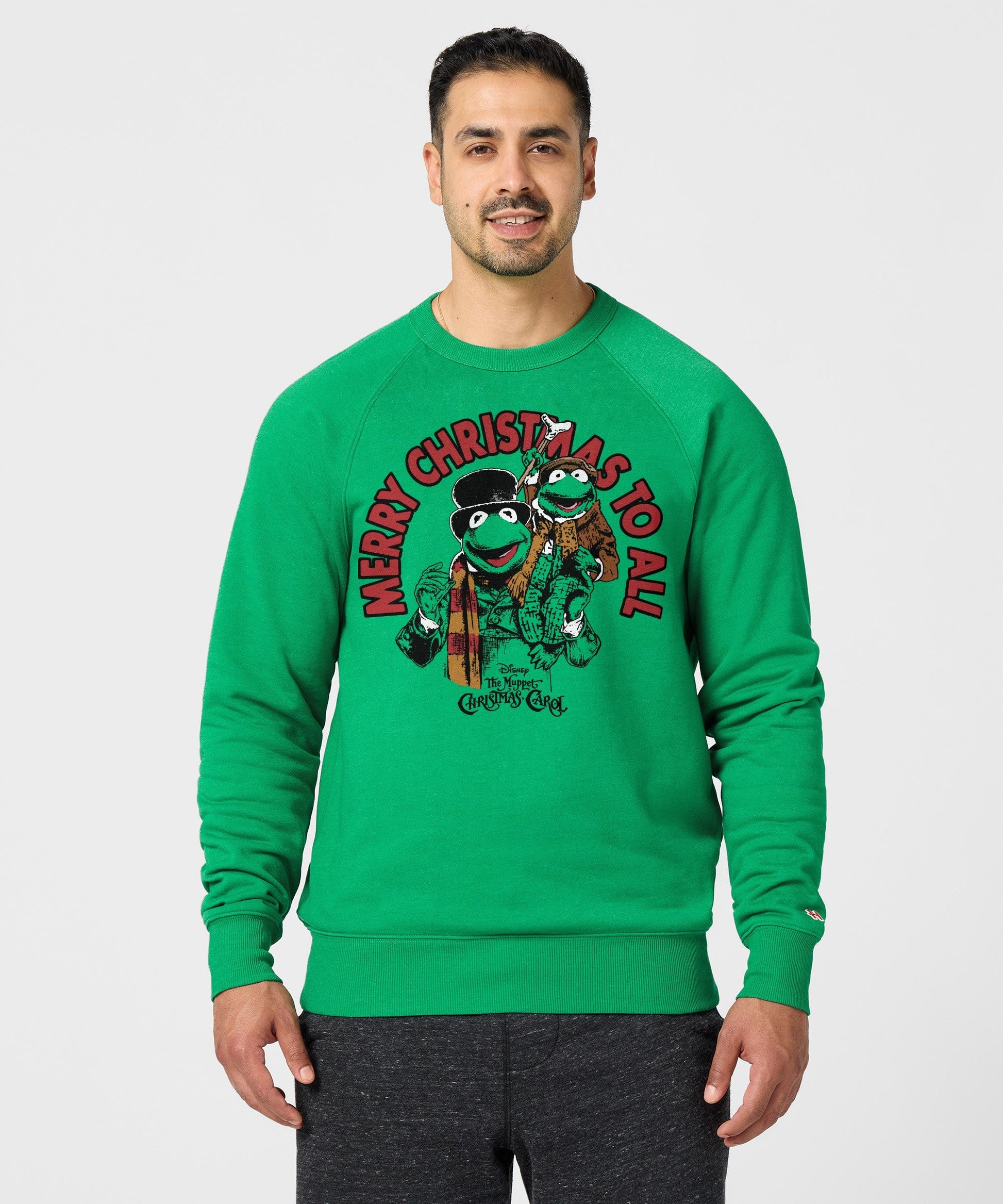 Muppets Merry Christmas To All Crewneck