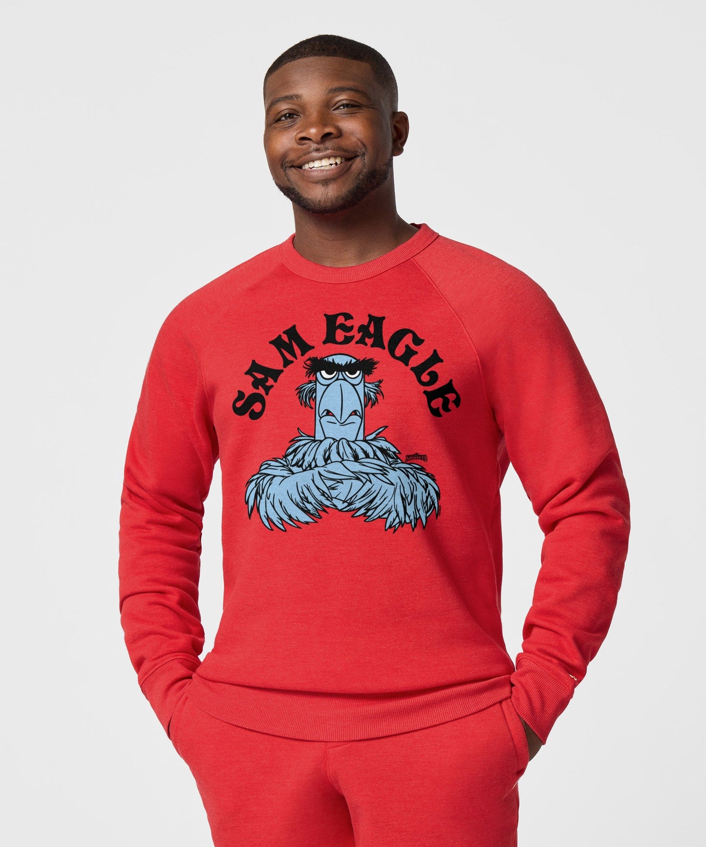 Muppets Sam Eagle Crewneck