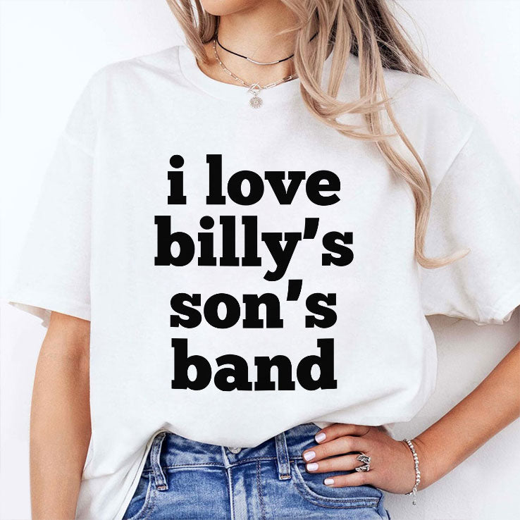 My Chemical Romance I Love Billy’s Son’s Band T Shirt