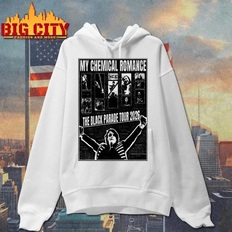 My Chemical Romance The Black Parade 2026 Tour Poster Shirt