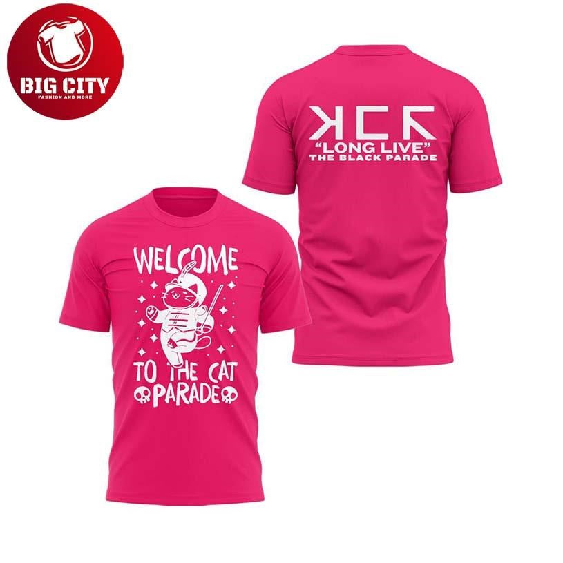 My Chemical Romance The Cat Parade 2026 Mexico Tour Two Sided Shirt