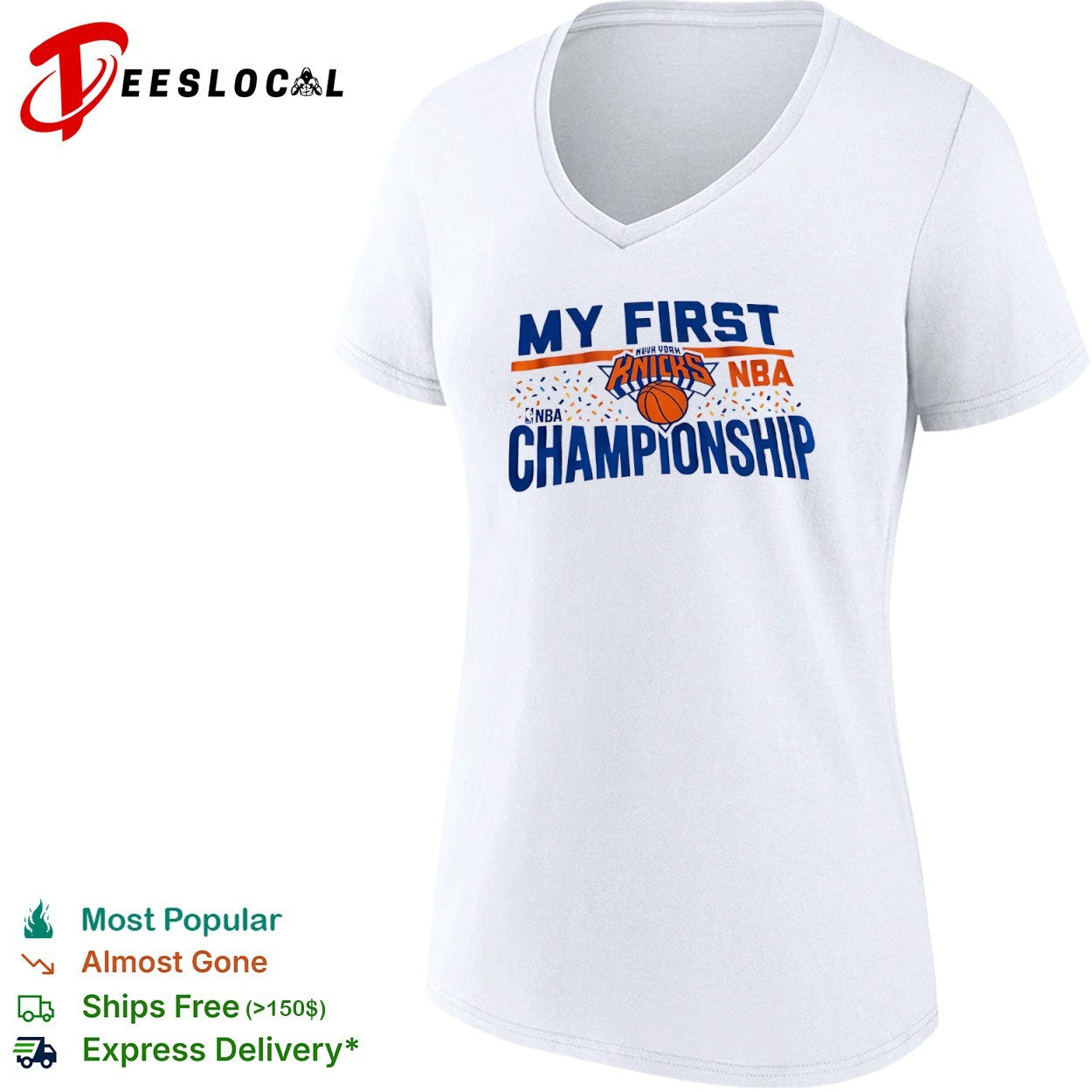 My First New York Knicks NBA Championship shirt