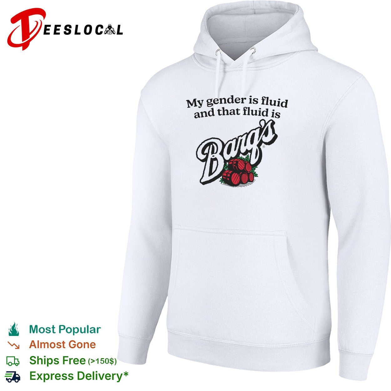 My gender is fluid and that fluid is Barq’s root beer shirt