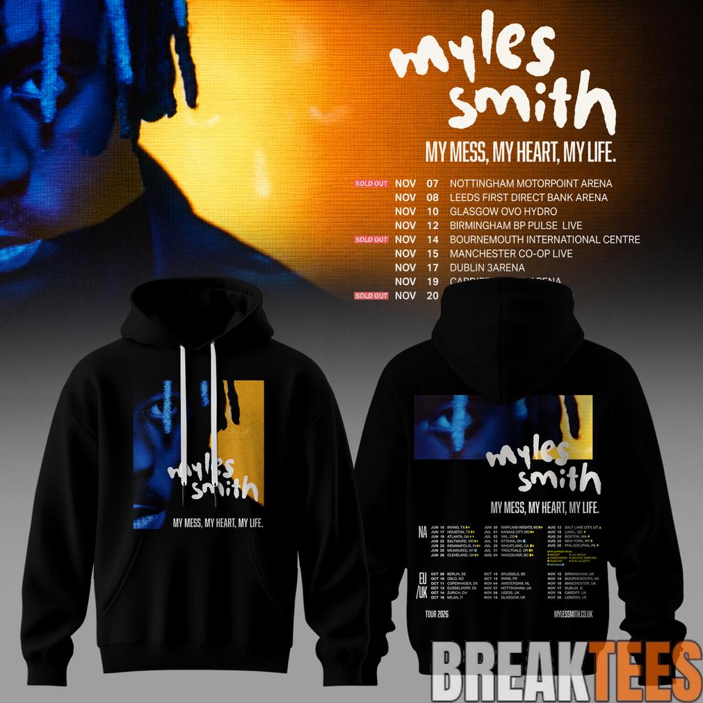 Myles Smith “My Mess, My Heart, My Life” Hoodie