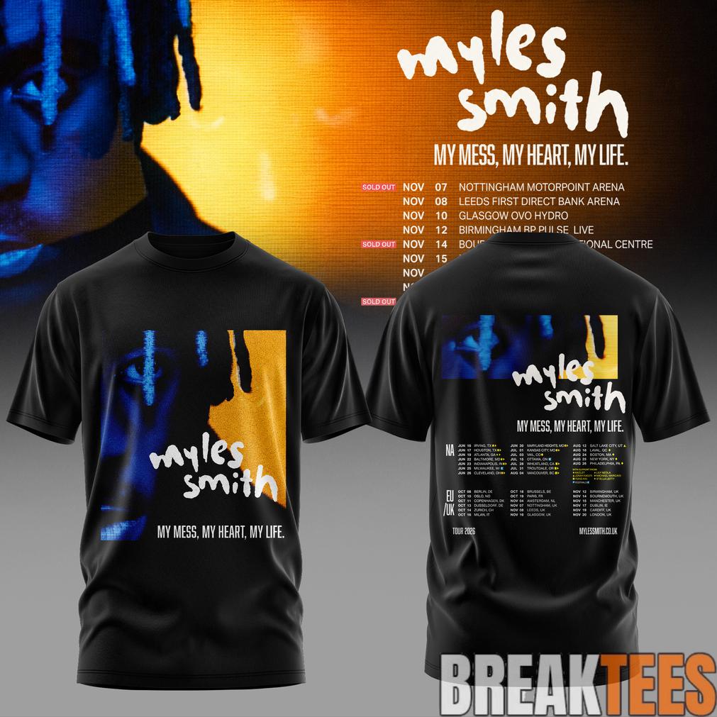 Myles Smith “My Mess, My Heart, My Life” Tee