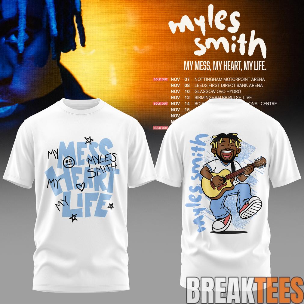 Myles Smith “My Mess, My Heart, My Life” Tee