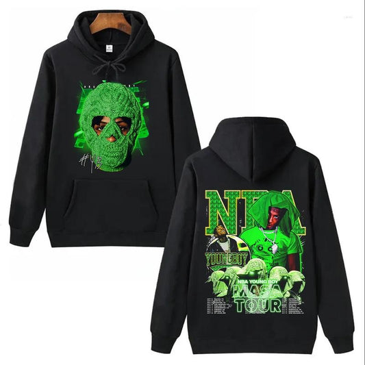 N.B.A Youngboy MASA Tour 2025 Vintage Rap Graphic Tee Hip Hop T-Shirt, Sweatshirt, Hoodie Oversized Heavy Cotton For Fans Street Style
