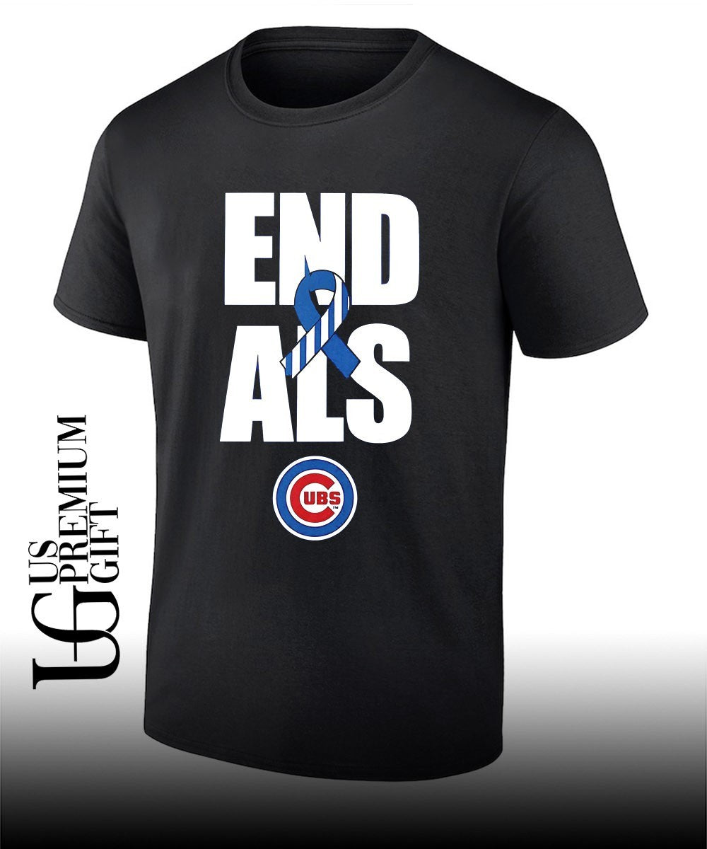 Chicago Cubs Nico Hoerner End ALS Awareness shirt