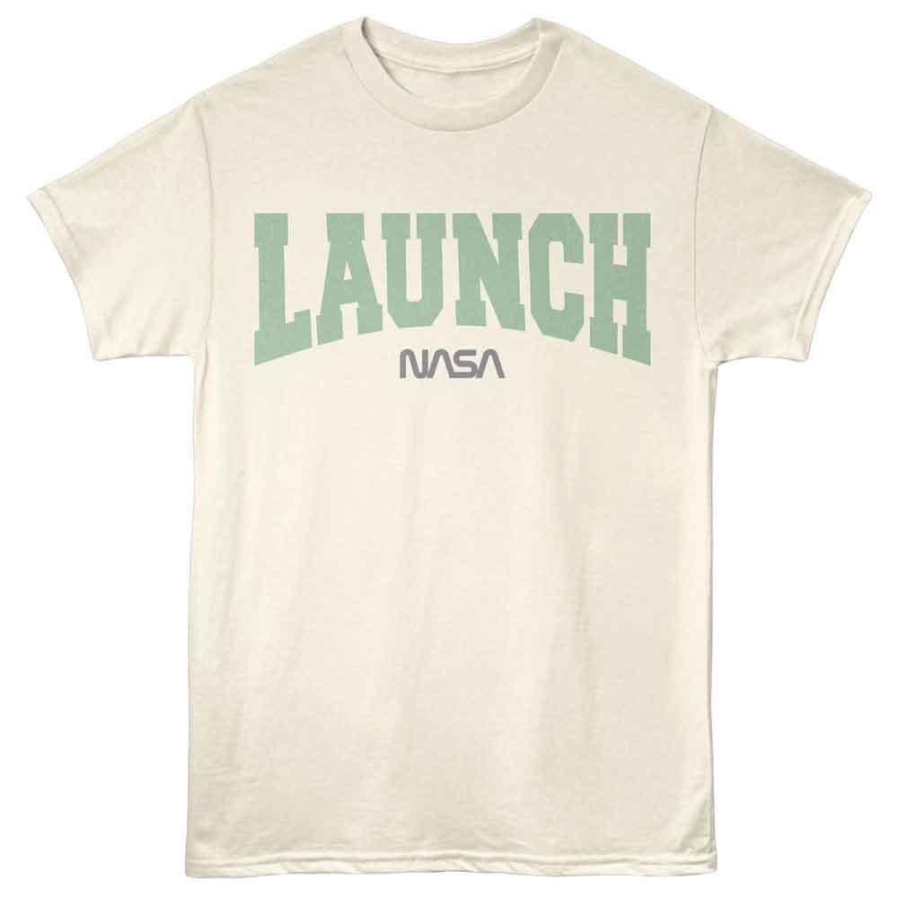 NASA - Launch - American Classics - Natural Adult Short Sleeve T-Shirt - clothing by TeeHivey.com (Image 1)