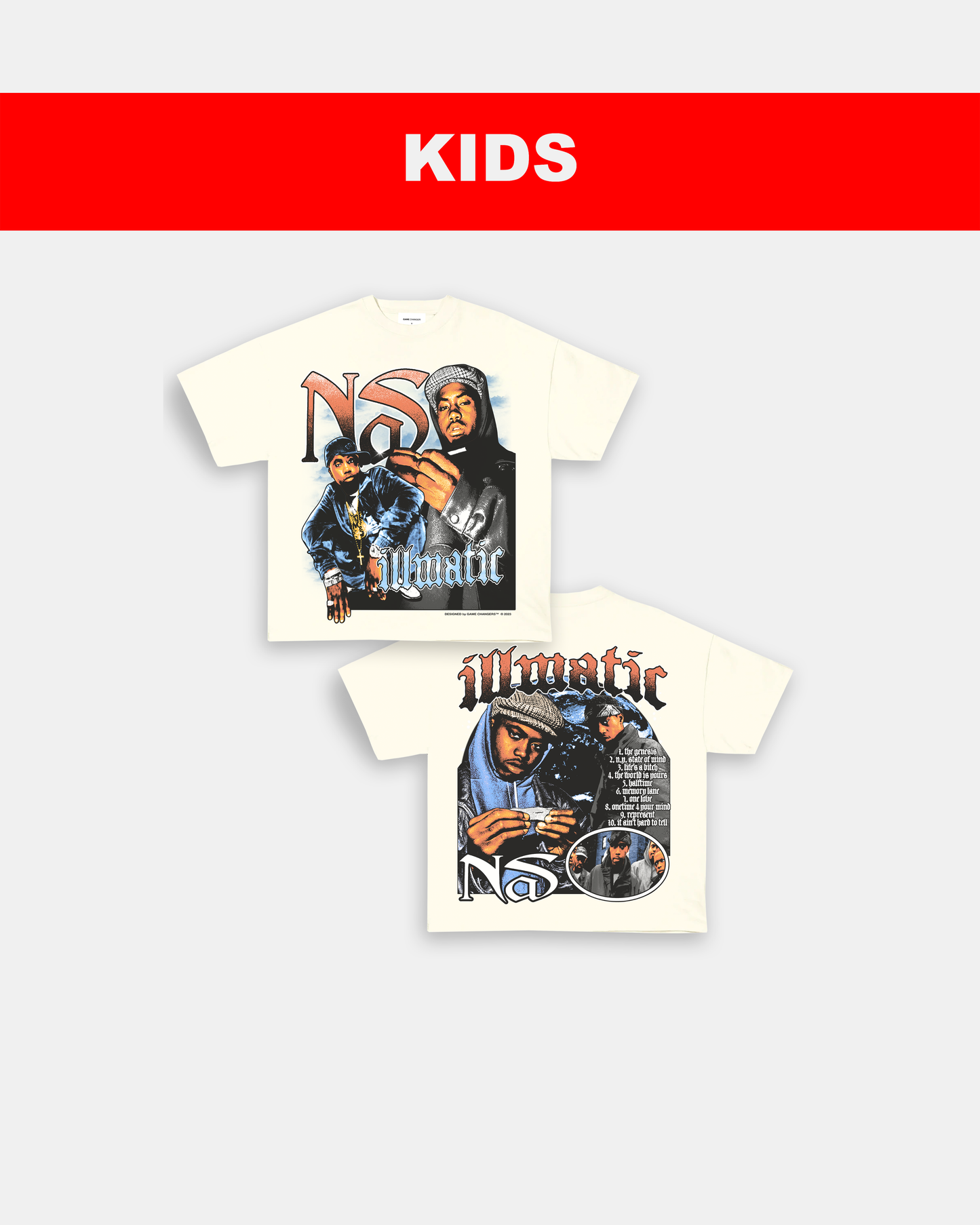 NAS - KIDS TEE - [DS] - clothing by TeeHivey.com (Image 4)