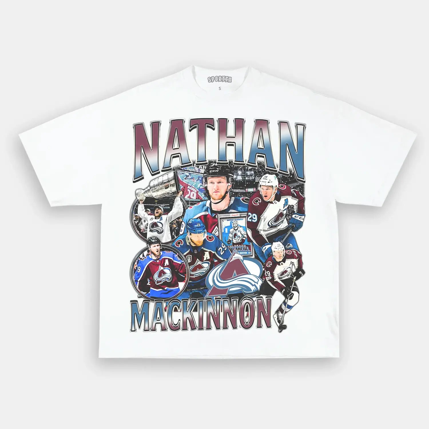 NATHAN MACKINNON TEE Style004 - clothing by TeeHivey.com (Image 1)
