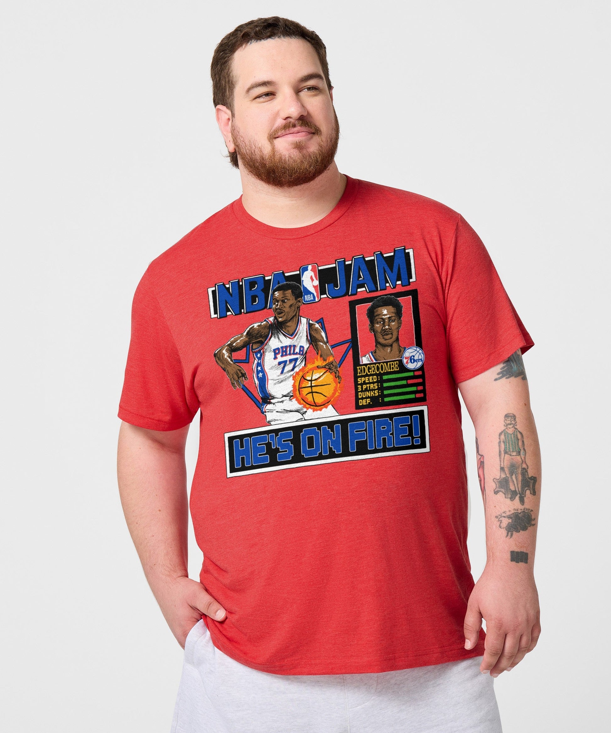 NBA Jam 76ers V.J. Edgecombe